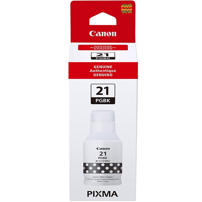  Made by Canon 4526C001 GI-21 Black for PIXMA G1220, G2260, or G3260 