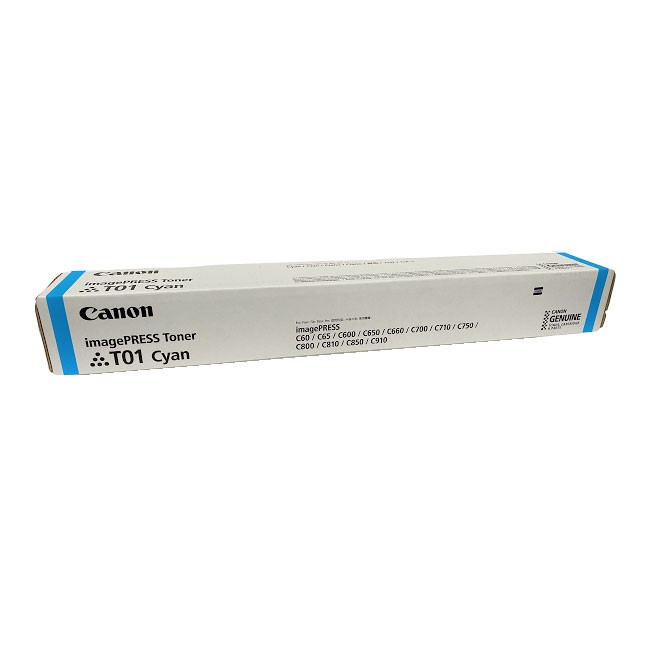 Made By Canon T01 8067B001AA Cyan Toner Cartridge 