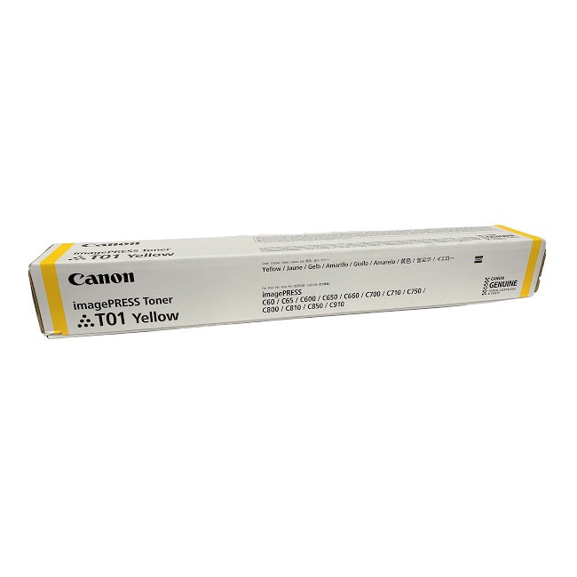 Made By Canon T01 8069B001AA Yellow Toner Cartridge 