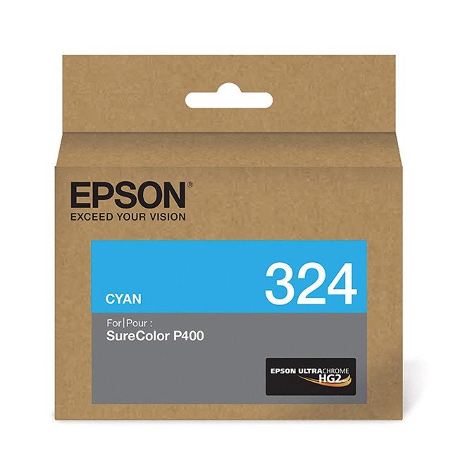  Made By Epson T324220 Cyan Ink Cartridge, for SureColor P400 