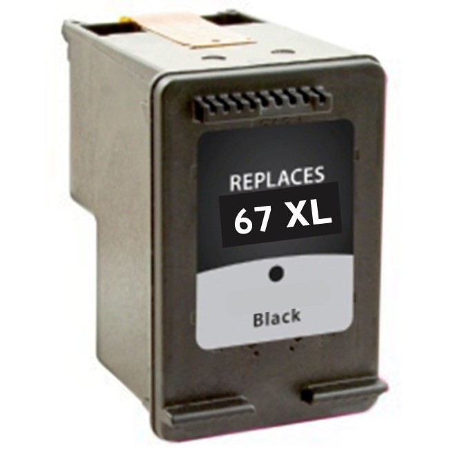 HP 67XL 3YM57AN Compatible Black High Yield Ink Cartridge 
