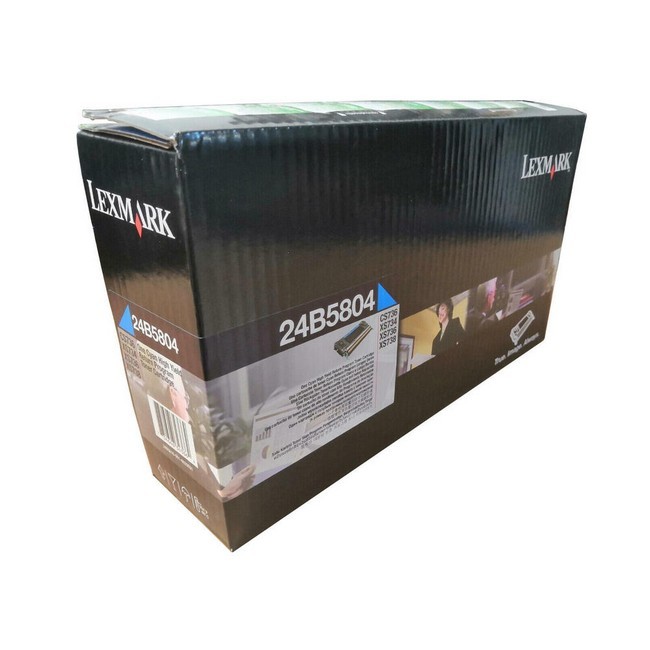 Made By  Lexmark 24B5804 Original Cyan  Toner Cartridge High Yield 
