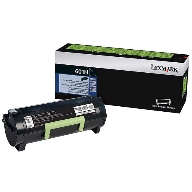 Made By Lexmark 601H 60F1H00  Black  High Yield Toner Cartridge, for MX310DN MX410DE MX510DE MX511DE MX511DHE MX511DTE 
