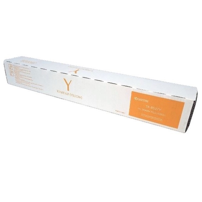 Made By Kyocera 1T02RMACS0 TK8529Y Yellow Toner Cartridge 
