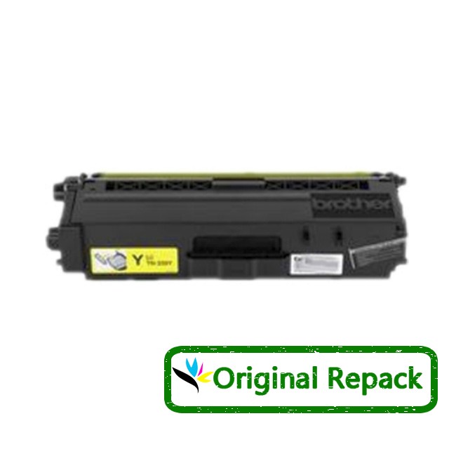 Original Repack Brother TN-339 TN339Y Yellow Extra High Yield Laser Toner Cartridge 