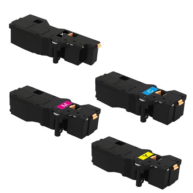Compatible 4 Pack Konica Minolta TNP93 TNP-93  Black, Cyan, Magenta, and Yellow Toner Cartridge 