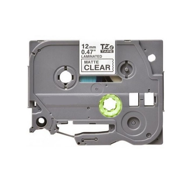 Compatible Brother TZe-M31, TZeM31 P-Touch Label Tape, 12mm Length of 8M, Black on Matt Clear 