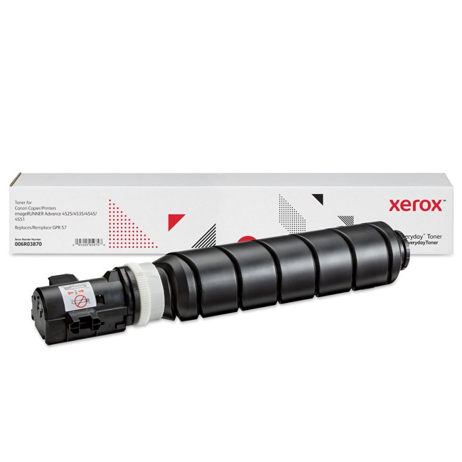 Made by Xerox 006R03870 replacement for Made by Canon GPR57 0473C003AA Black Toner Cartridge, for imageRunner ADVANCE 4525i, 4535i, 4545i, 4551i 