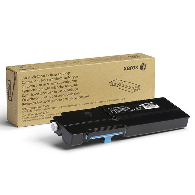  Made by Xerox 106R03514 Cyan High Yield Toner Cartridge Versalink C400, C400D, C400DN, C405, C405DN, C405N 