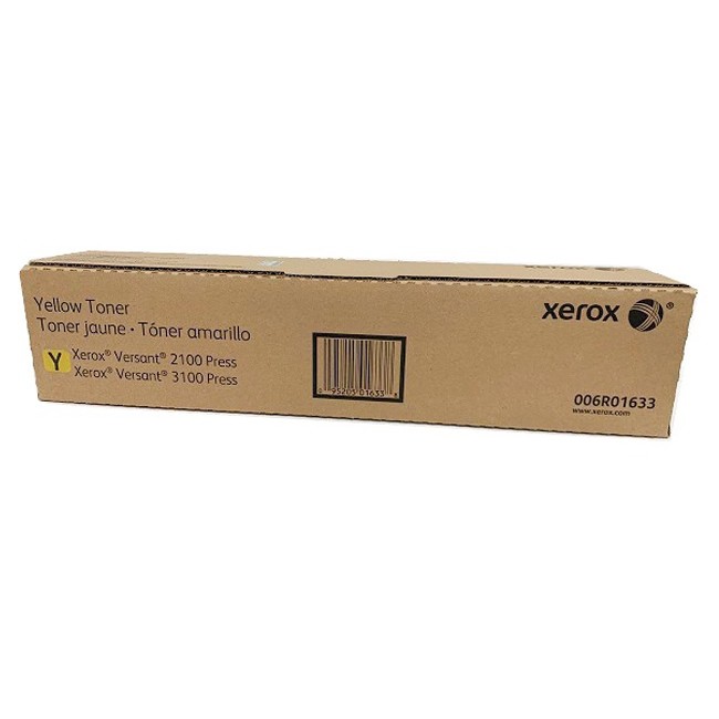 Made by Xerox 006R01633 Yellow Toner Cartridge, for Versant 2100, 3100, and 4100 Press 