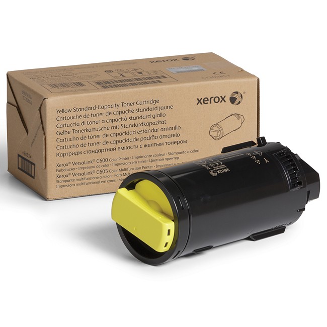  Made by Xerox 106R03898 Yellow Laser Toner Cartridge for VersaLink C600 C605 